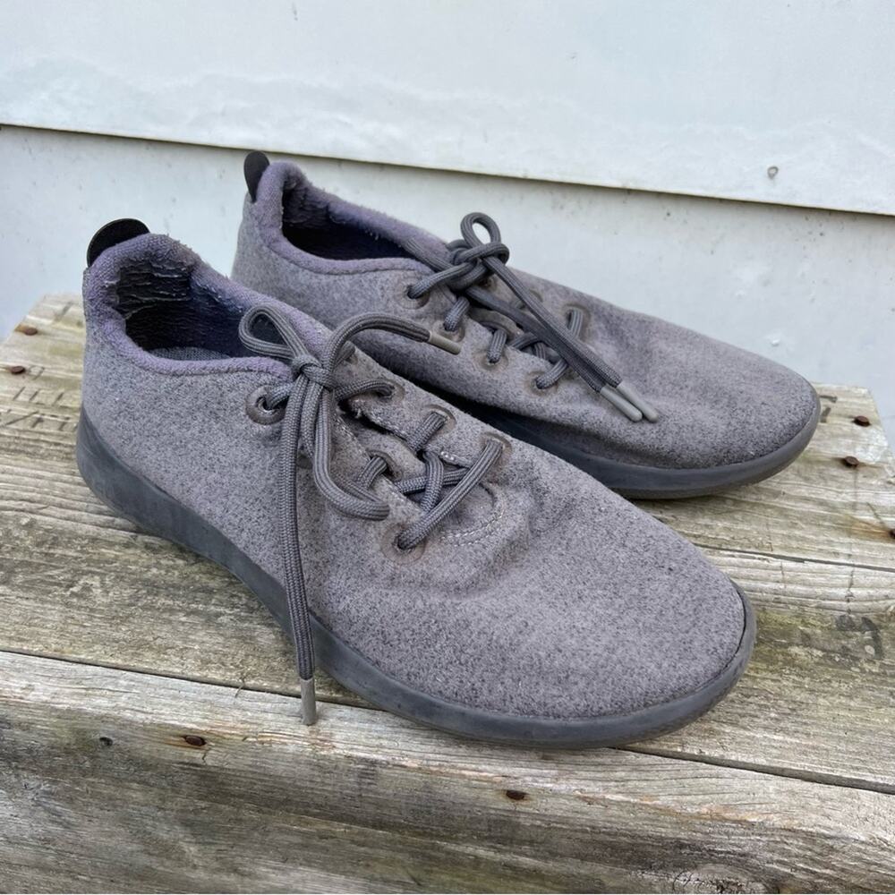 Allbirds Mizzle WRM gray on gray wool sneakers Mens 11